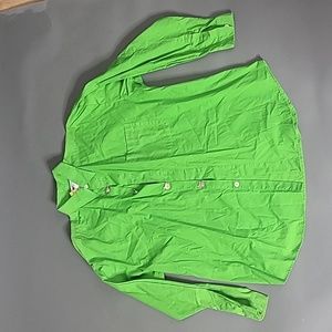 Studio Tokyo vintage women's button down top with pig buttons